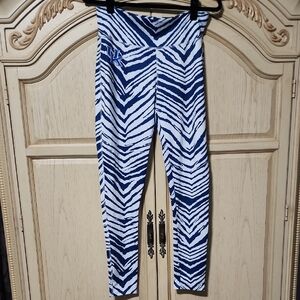Bold Zebra Print Leggings